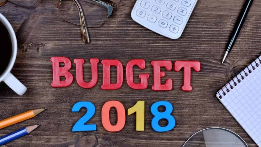 Budget 2018 on smartphone
